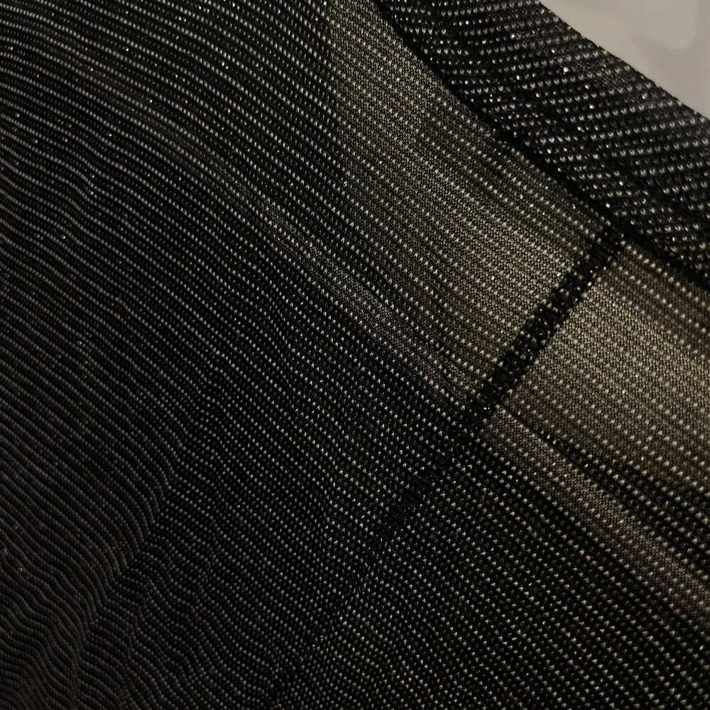 Rag And Bone Dawson Tee Metallic Thread Black Wom… - image 4